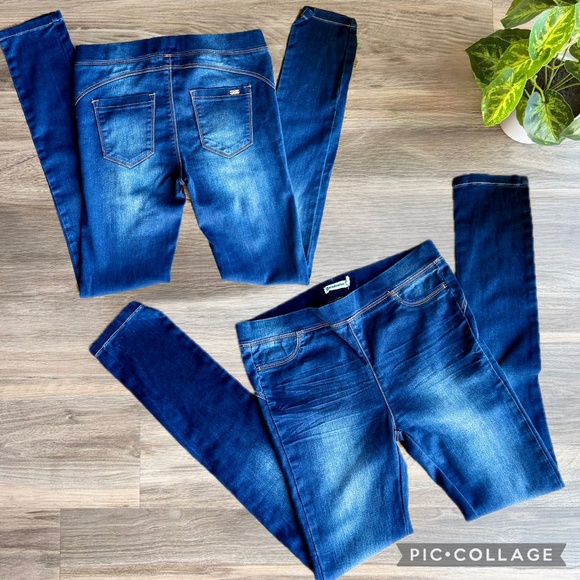 Stradivarius Dark Wash Stretch Jeggings Skinny Fit Size 6 - Picture 13 of 13